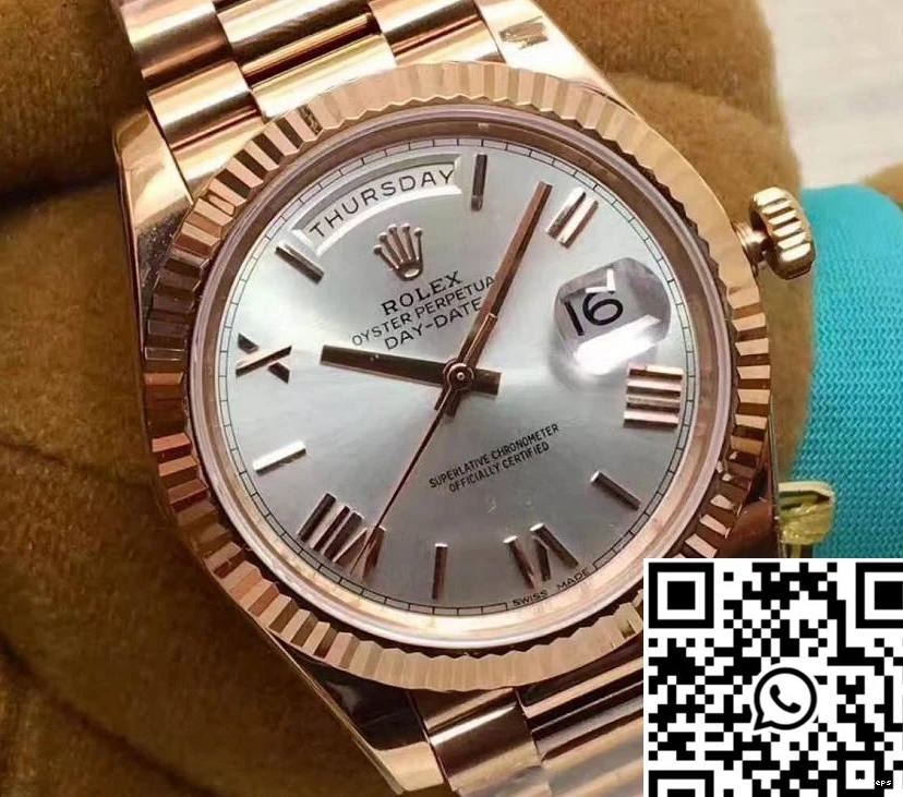 Day-Date Rose Factory Dial Sundust 228235 40 40MM Gold EW Rolex 1216